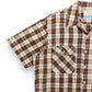 1980s Sears Perma-Prest Camp Collar Shirt - Size Large