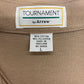 Vintage 1980s Tournament by Arrow Tan Polo Shirt - Size Large