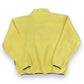 1990s LL Bean Yellow Fleece Pullover - Size Large