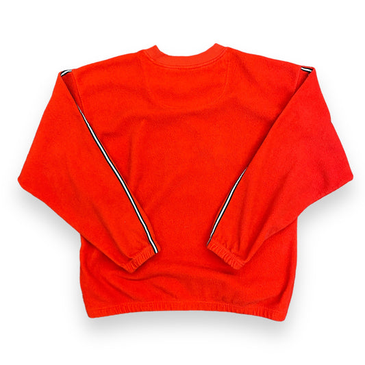 Vintage New Jersey Devils Hockey Embroidered Fleece Sweatshirt - Size Large