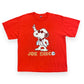 00's Snoopy "Joe Disco" Red Tee - Size XL