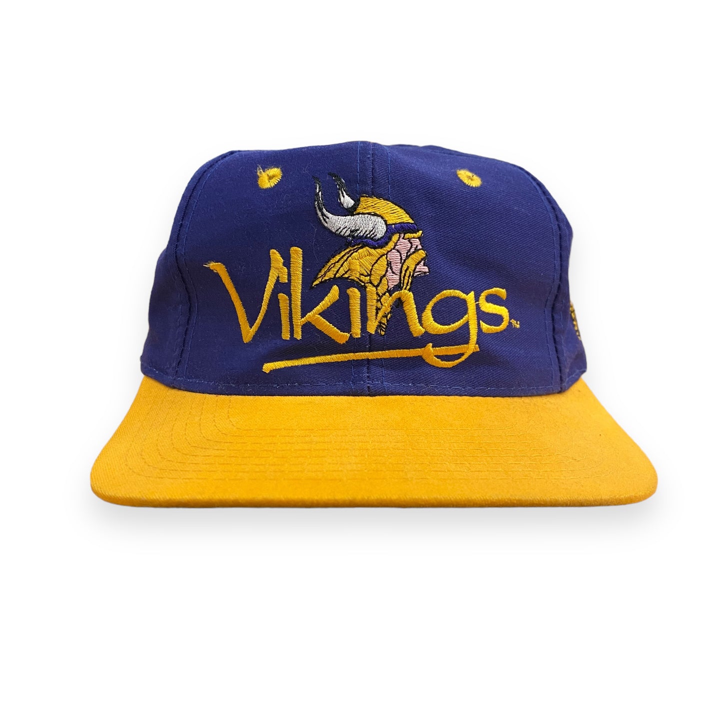 Vintage The Game 1990s Minnesota Vikings Football Snapback Hat