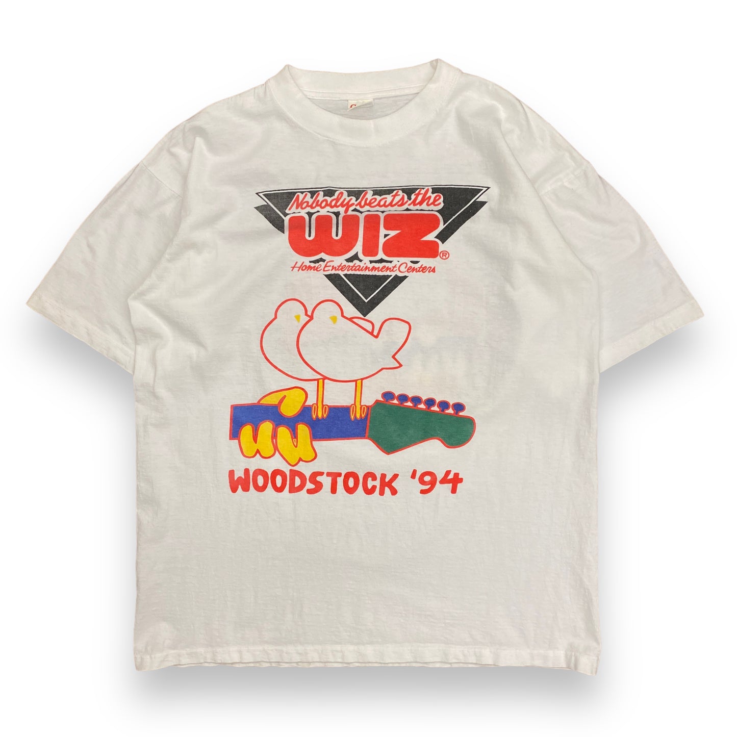 Vintage Woodstock '94 Official Sponsor Tee - Size Large