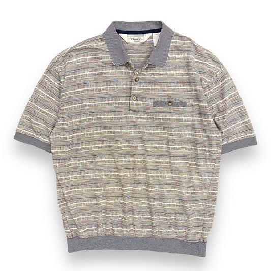 Vintage Abstract Polo by Palmland - Size XL