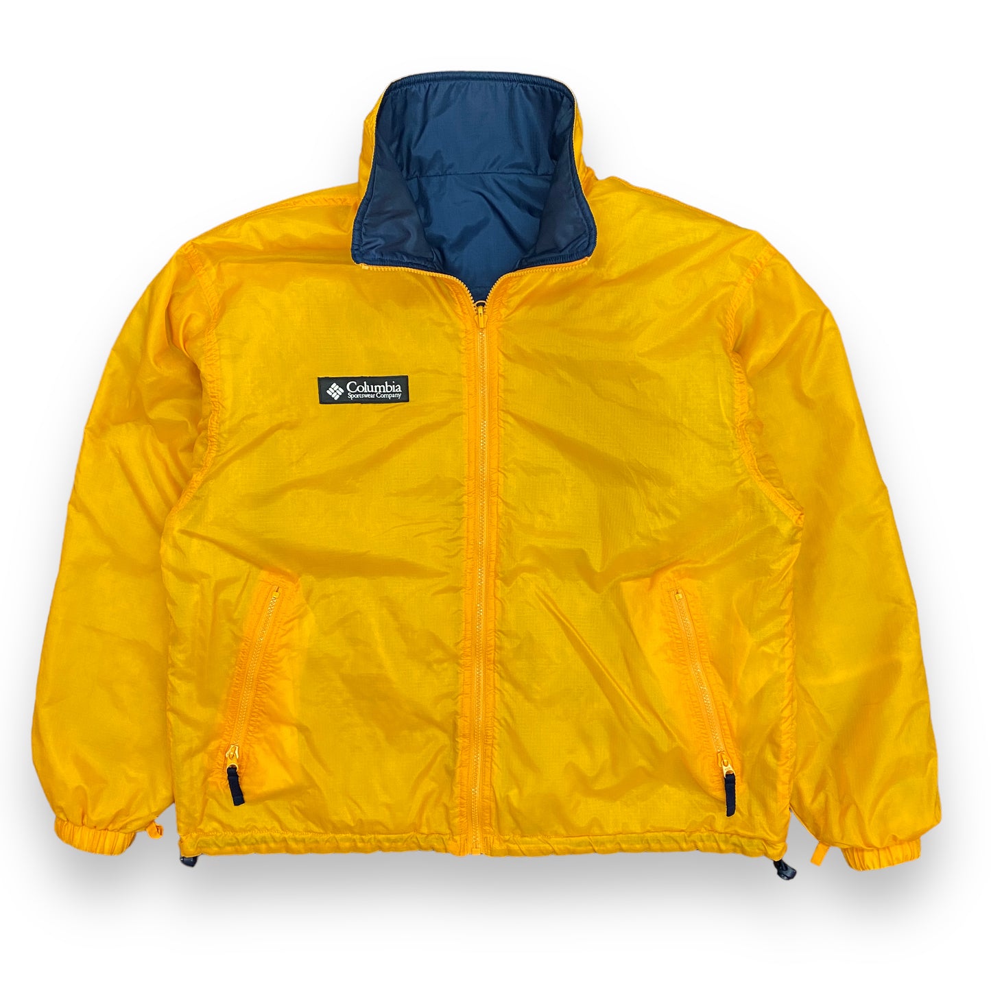 Vintage 1990s Columbia Sportswear Reversible & Packable Puffer Jacket - Size Medium