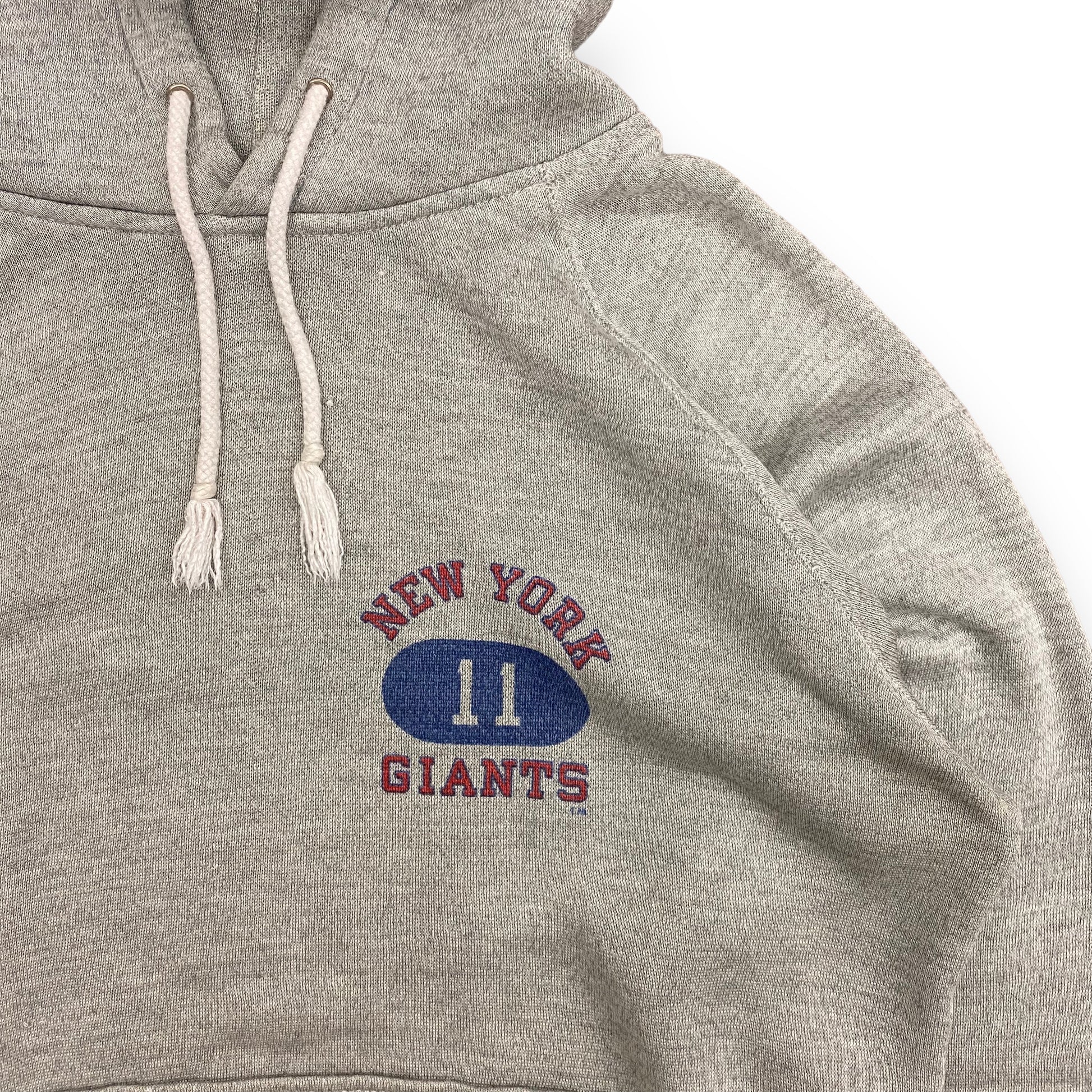 J Vintage 1980s New York Giants Raglan Hoodie - Size Medium