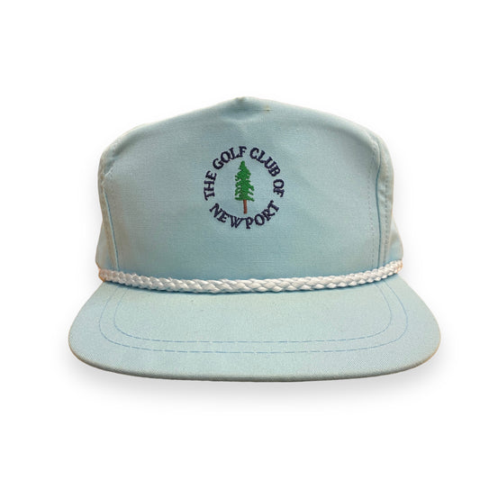 Vintage 1990s The Golf Club of Newport Braided Strapback Hat