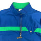Vintage 1980s Weather Tamer Blue & Green Light Jacket - Size Medium