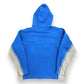 Y2K FILA Blue & Gray Hoodie - Size XL