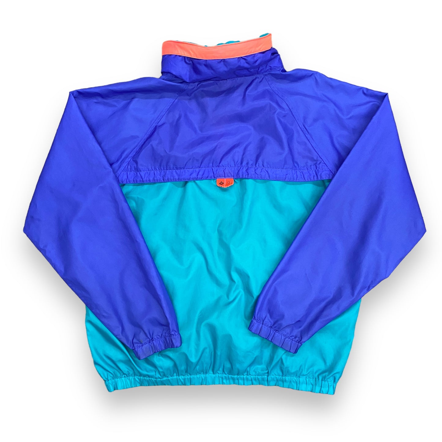 1990s Columbia Sportswear Purple & Teal Windbreaker - Size Large