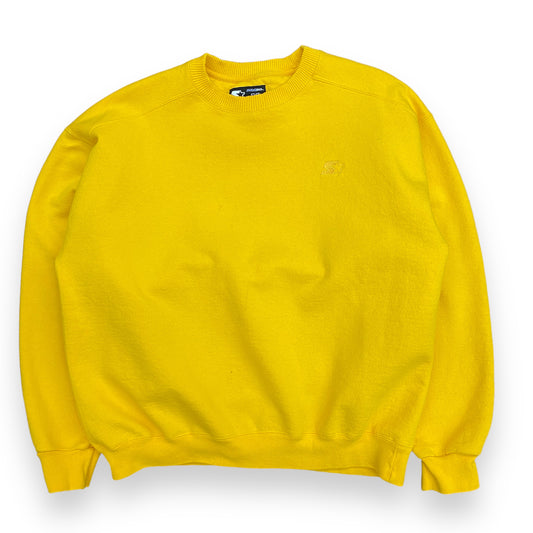 Y2K Starter Heavy Weight Yellow Sweatshirt - Size Medium