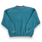 1990s Double Collar Embroidered Cats Sweatshirt - Size XL