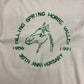Vintage 1991 Falling Spring Horse Valley Ringer Tee - Size Small