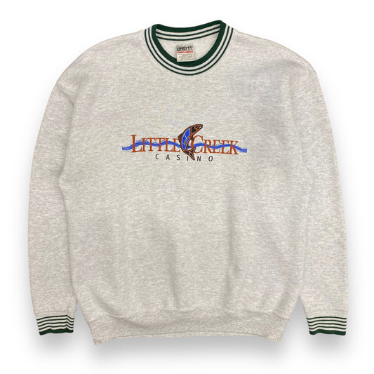 1990s Little Creek Casino Crewneck Sweatshirt - Size XL