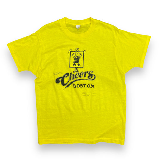Vintage 80s Bull Finch Pub "Cheers" TV Tee - Size XL (Fits M/L)