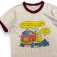 Vintage 1970s Trucker Ringer Tee - Size Medium