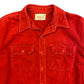 Vintage 1950s/1960s Duxbak Kamp-It Red Chamois Button Up Shirt - Size Large (Made in Utica NY)
