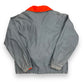 1980s Columbia Sportswear Gray & Red Packable Windbreaker - Size Medium