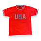 Vintage "USA" Red Tee - Size Medium