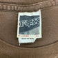 Y2K Fox Brown Logo Tee - Size XL
