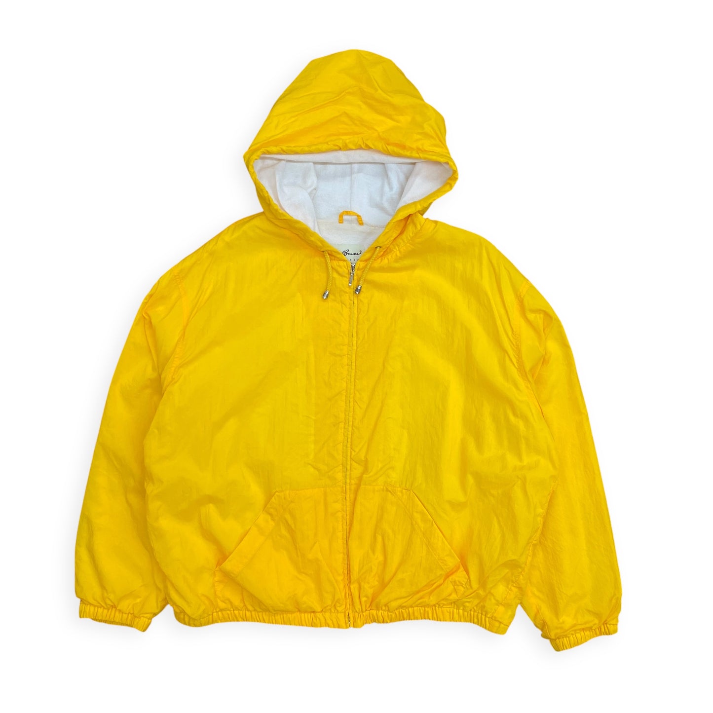 Early 00's Eddie Bauer Lined Yellow Windbreaker - Size Large