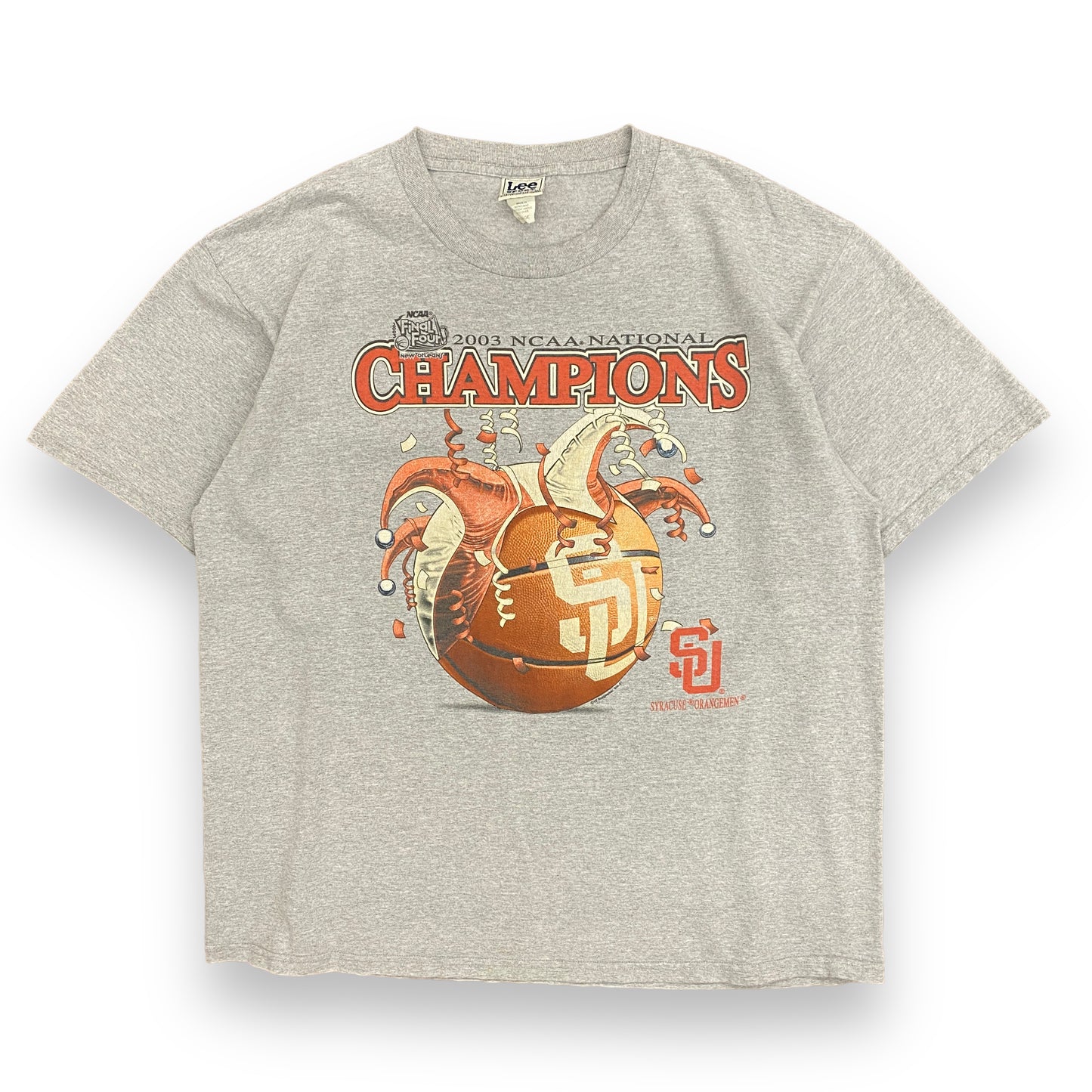 2003 Syracuse University Basketball National Champions Tee - Size XL