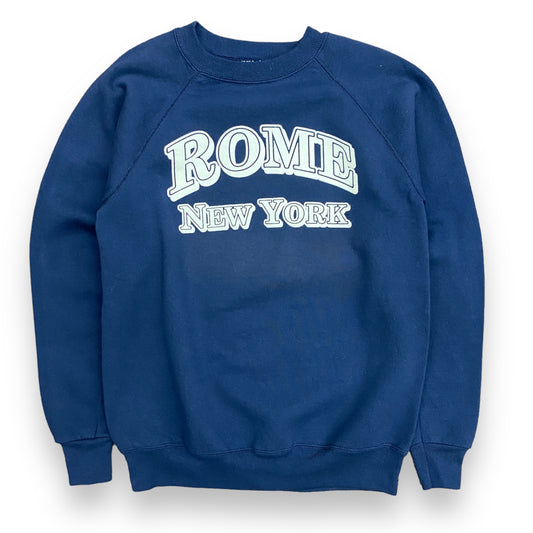 1990s Rome, New York "Home of Frank Sinatra KINDA" Sweatshirt - Size Medium