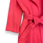 1980s Emily Wetherby Pink Mohair Blend Overcoat - Size Large