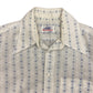 Vintage River Boat by Moss White & Blue Western Button Up - Size Medium