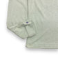 Vintage 1970s Sage Green Long Sleeve Polo - Size Medium