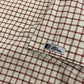 Y2K No Fear Red & Gray Button Up - Size XL