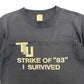 Vintage 1983 Phone Strike "I Survived" Tee - Size Medium