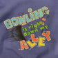 1990s "Bowling is Right Down My Alley" Collared Sweatshirt - Size Large