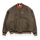 Vintage 1980s U-HAUL Brown Bomber Jacket - Size XXL