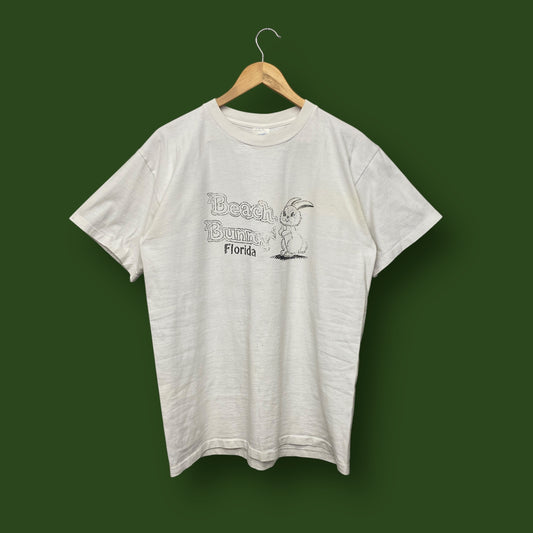 1990s "Beach Bunny" Graphic Tee - Size Large