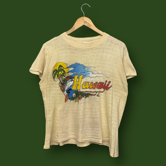 1960s "Hawaii" Destination Tee - Size M/L