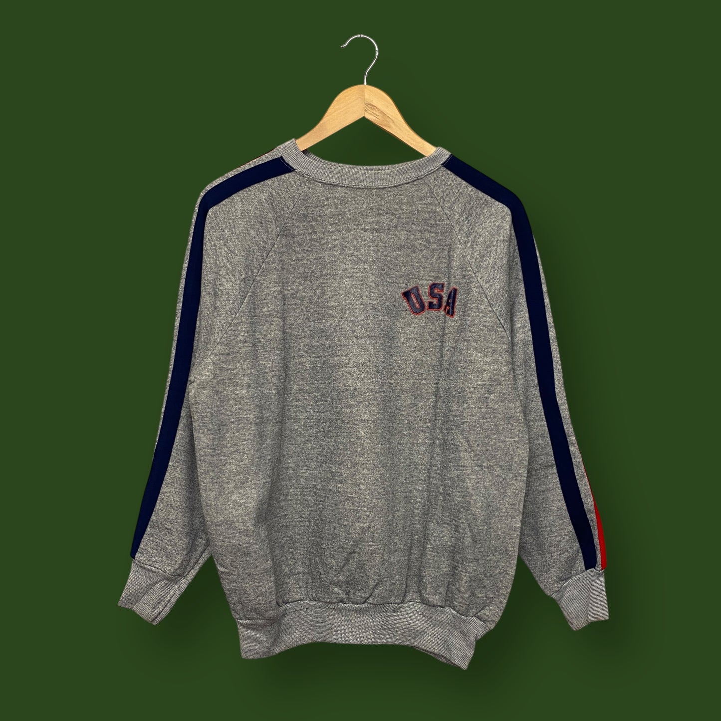 1980s "USA" Crewneck Sweatshirt - Size Large