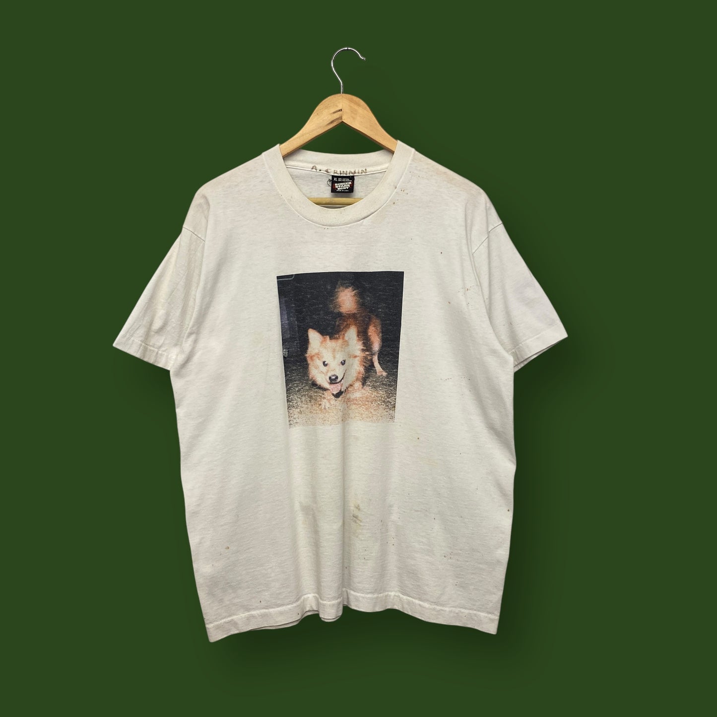 1990s Haunted Pommeranian Tee - Size XL