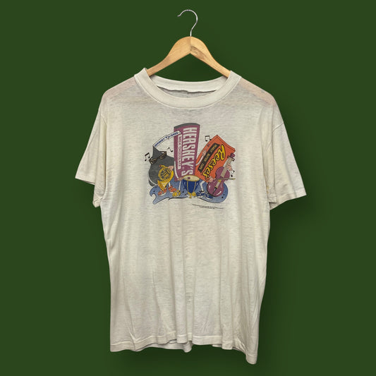 1990s Hershey's Chocolate Tee - Size Large