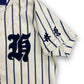 Vintage NPB Pinstripe Baseball Jersey - Size Medium