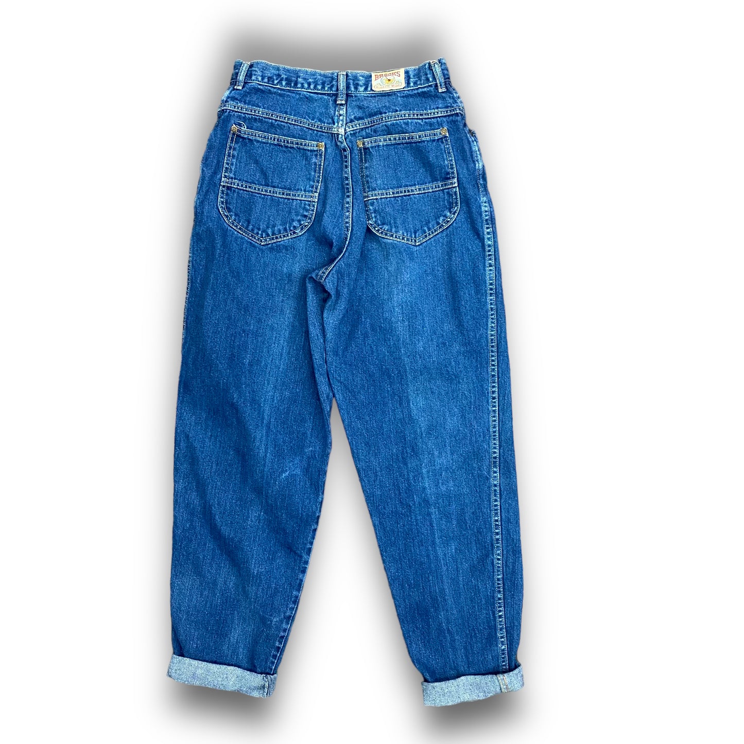 1970s/1980s Brooks Rugged Wear High Waisted Jeans - 27"x30"