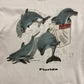Y2K Total Chaos Dolphins Graphic Tee - Size Small