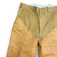 Vintage 1960s LL Bean Leather Panel Canvas Hunting Pants - 34"26"