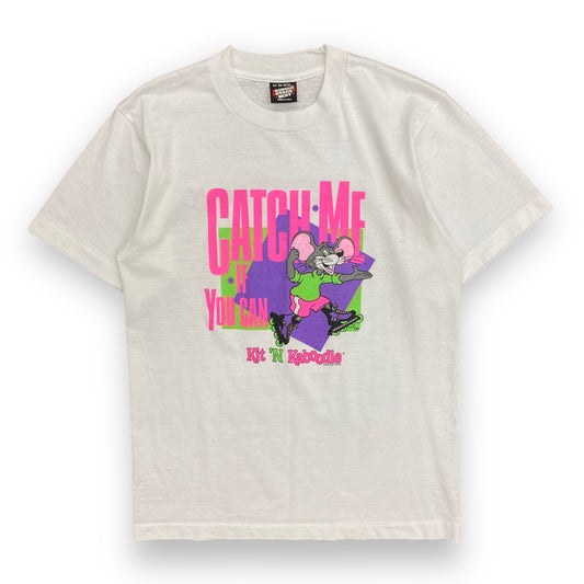 Vintage 1990s "Catch Me If You Can" Kit 'N Kaboodle Cat Food Tee - Size Medium