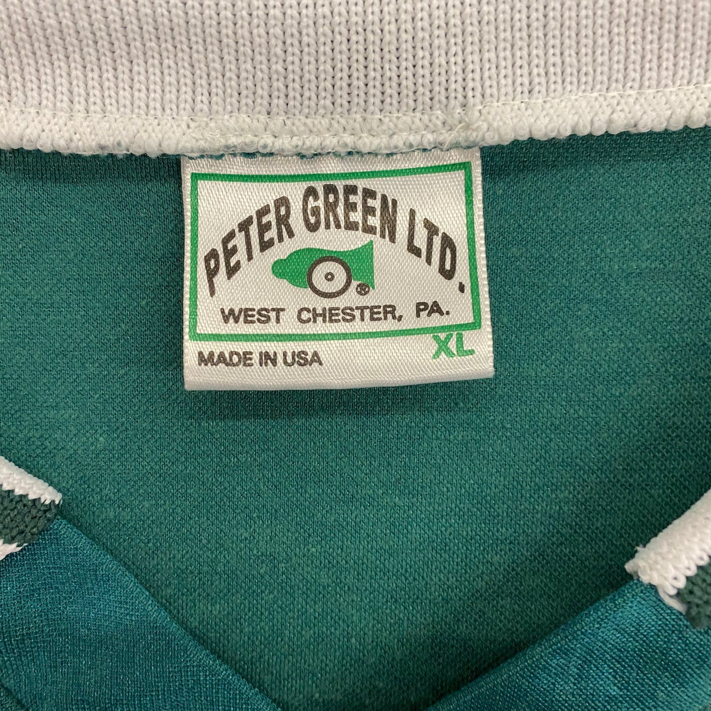 Vintage 90s Westside S.C. Green Collared Soccer Jersey - Size XL