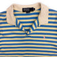 Vintage 90s Polo by Ralph Lauren Made in USA Striped Yellow & Blue Polo - Size Large