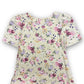1980s Floral Knit Dress - Size Small
