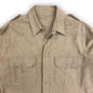 1930's/1940's Military Button Up Wool Shirt - Size Large (16.5) by