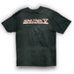 1989 Star Trek V: The Final Frontier Movie Promo Black Tee - Size Large