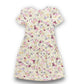 1980s Floral Knit Dress - Size Small